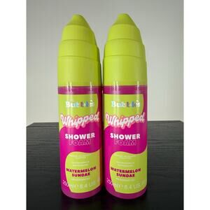 NEW Bubbles Skin Safe Vegan Whipped Shower Foam Watermelon Sundae 2-Pack